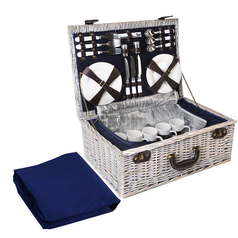 alfresco-6-person-picnic-basket-set-cooler-bag-wicker-pu-fastening-straps-plates