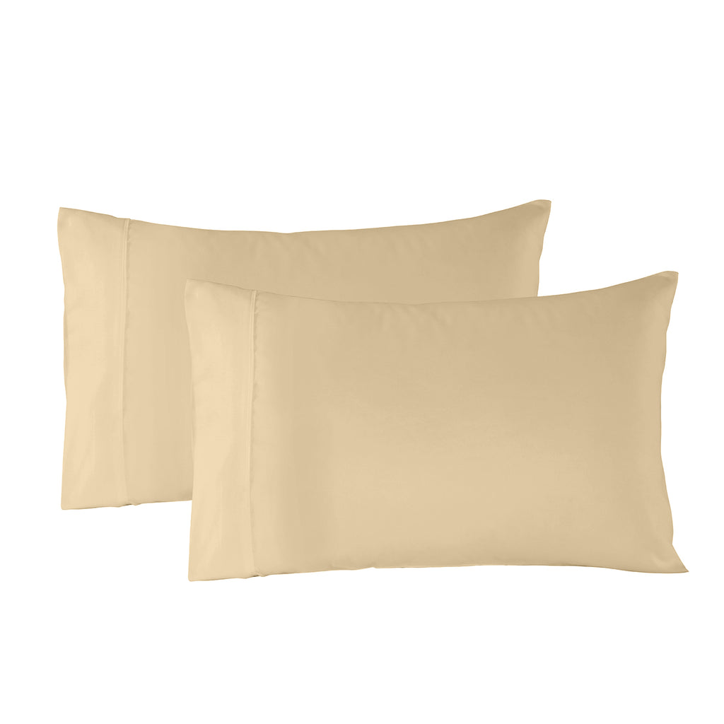 Royal Comfort Blended Bamboo Quilt Cover Sets - Oatmeal - King