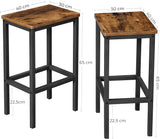 bar-set-stools-of-2-bar-chairs-rustic-brown