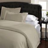 Royal Comfort 1500 Thread count Cotton Rich Quilt cover sets Queen Stone