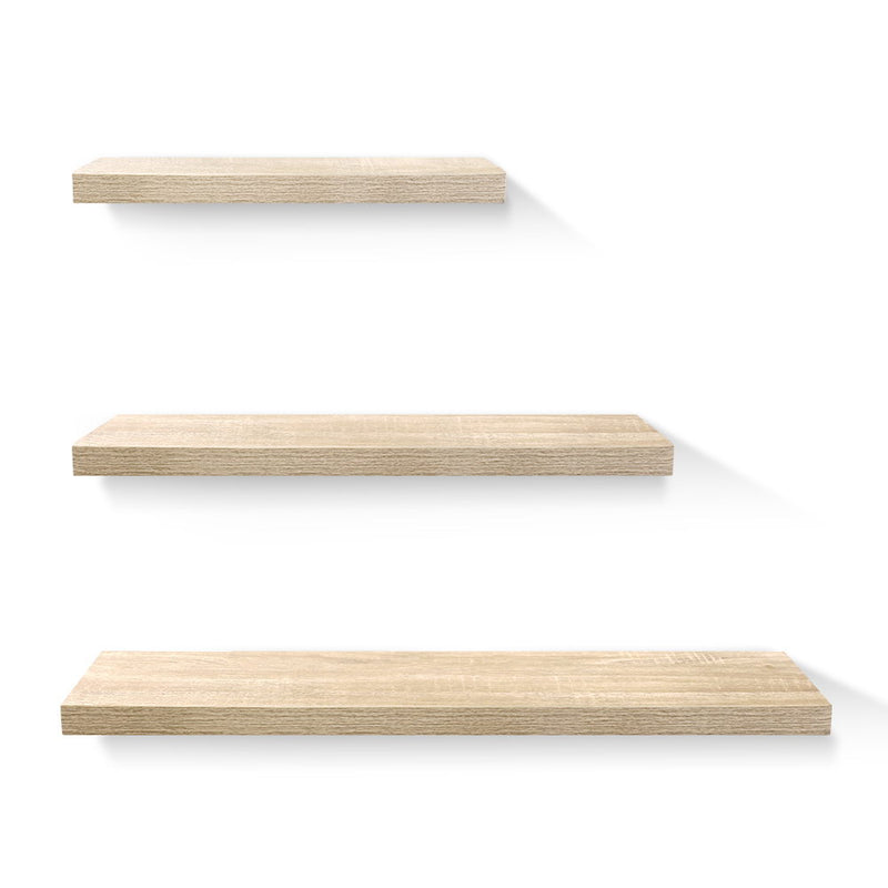 artiss-3pcs-wall-floating-shelf-set-diy-mount-storage-book-display-rack-oak
