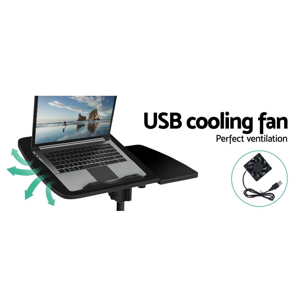 artiss-laptop-table-desk-adjustable-stand-with-fan-black