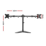 artiss-monitor-arm-stand-dual-black
