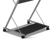 artiss-metal-pull-out-table-desk-black