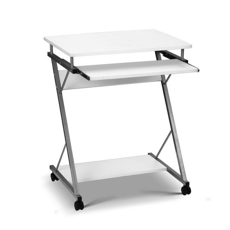artiss-metal-pull-out-table-desk-white