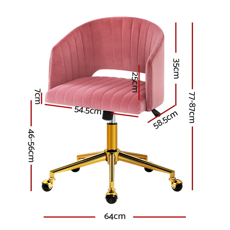 velvet-office-chair-executive-computer-chair-adjustable-armchair-work-study-pink