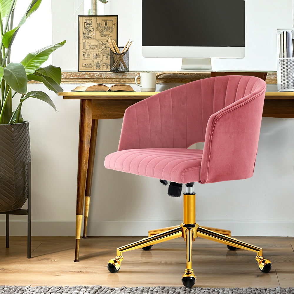 velvet-office-chair-executive-computer-chair-adjustable-armchair-work-study-pink