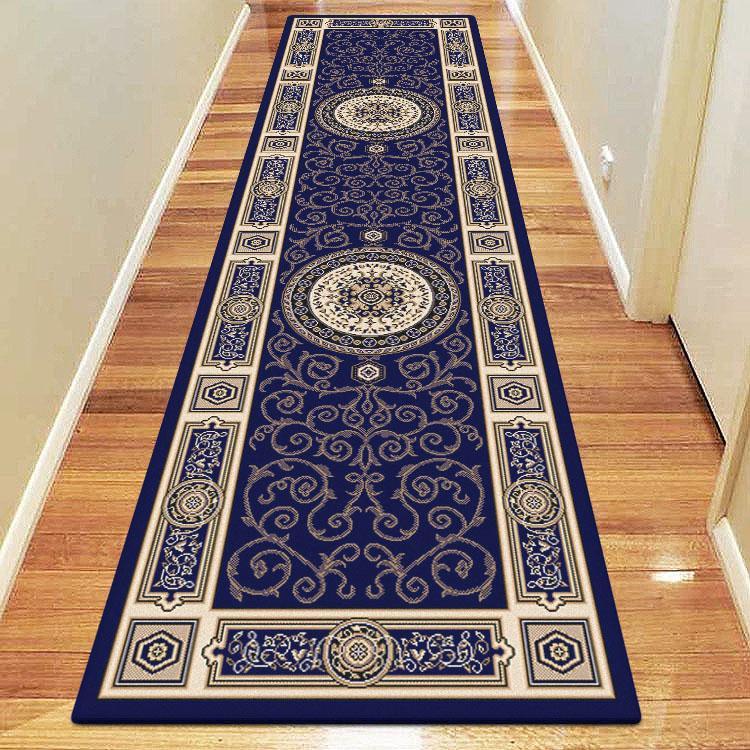 traditional-7647-dk-blue-hallway-runner