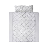 Artiss Sofa Cover Quilted Couch Covers Lounge Protector Slipcovers 3 Seater Grey