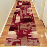 Ruby 2120 Red Hallway Runner