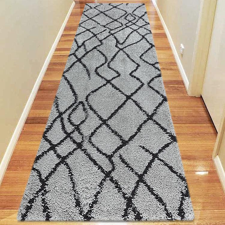 shaggy-shaggy-346-grey-hallway-runner