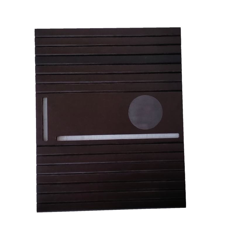 iPhone / iPad Coffee Table Tray Arm Rest Couch Sofa Tablet Stand - Black Bamboo