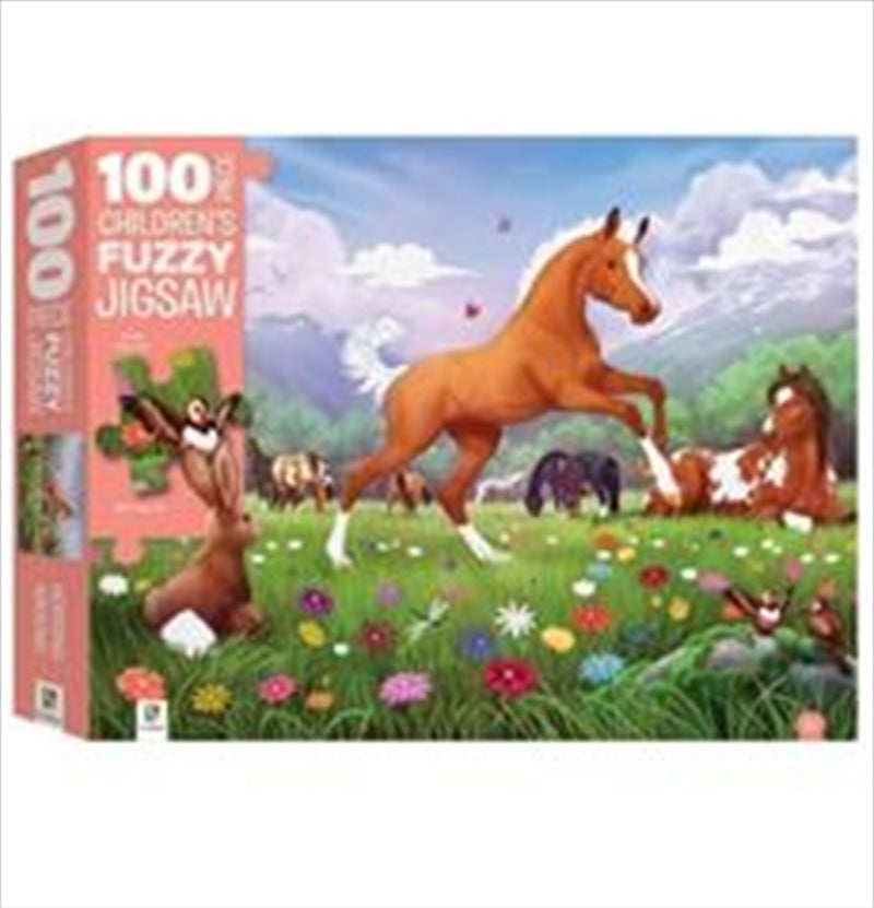 horsing-around-fuzzy-jigsaw-100-piece