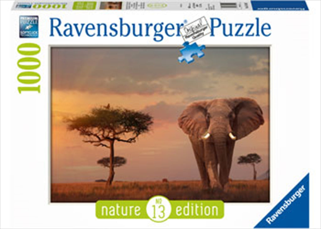 ravensburger-elephant-of-the-massai-mara-1000pc