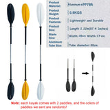 crystal-clear-kayak-with-random-color-paddles