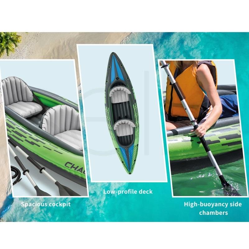 intex-sports-challenger-k2-inflatable-kayak-2-seat-floating-boat-oars-river-lake-68306np
