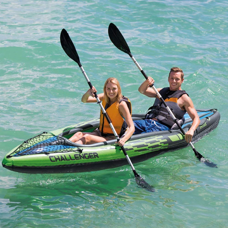 intex-sports-challenger-k2-inflatable-kayak-2-seat-floating-boat-oars-river-lake-68306np