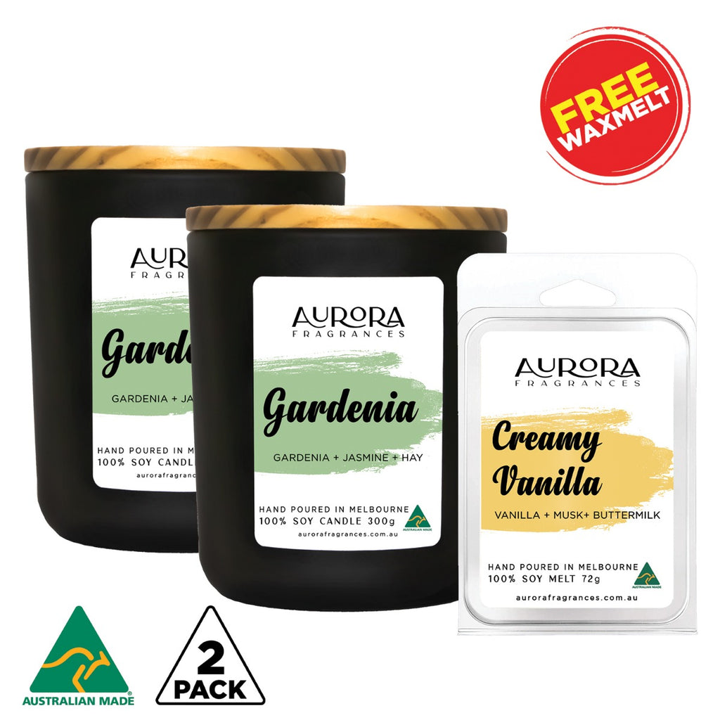 aurora-gardenia-scented-soy-candle-australian-made-300g-2-pack